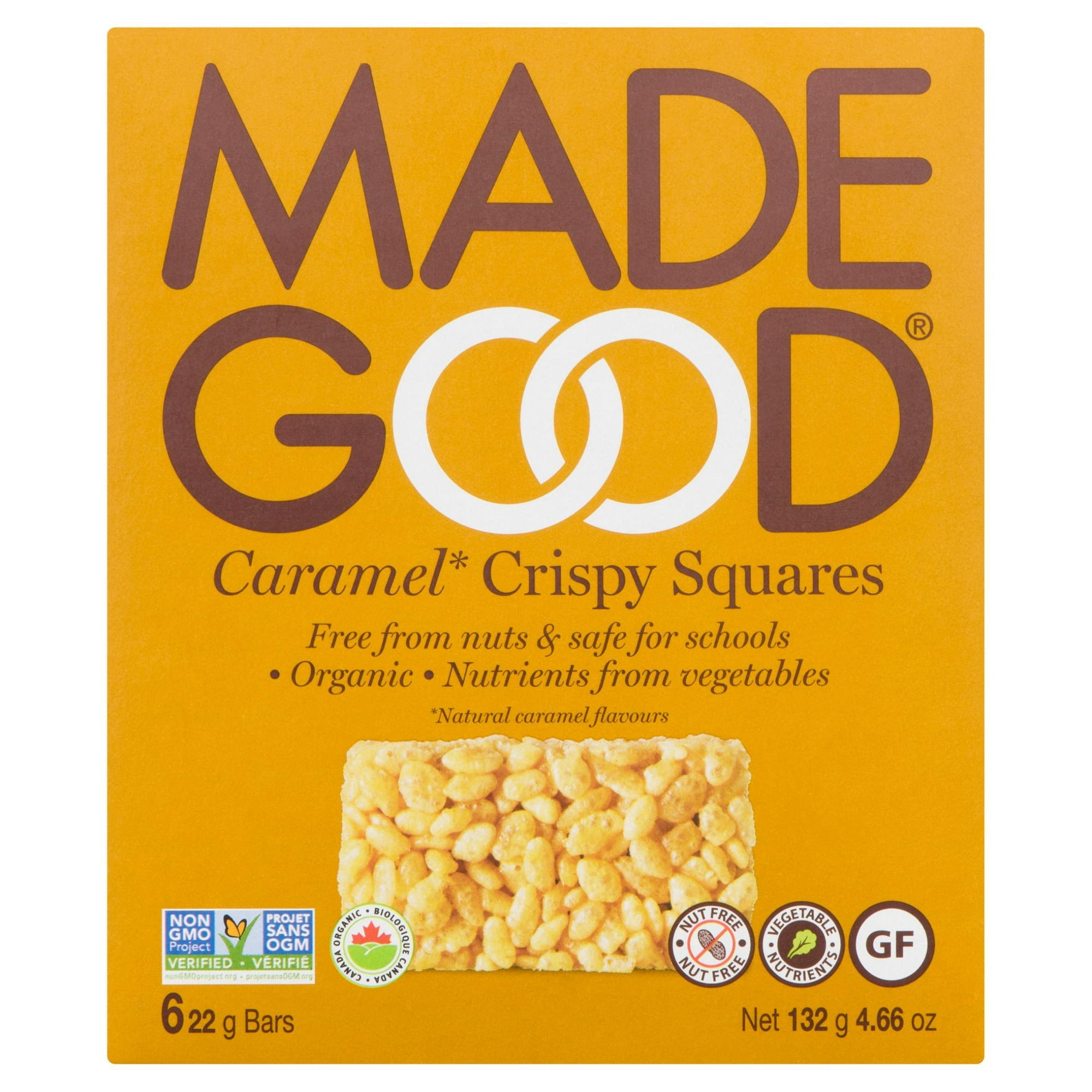 Made Good Caramel Crispy Squares
