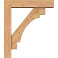 thumbnail image 3 of Ekena Millwork 7 1/2"W x 38"D x 44"H Merced Block Smooth Bracket w/ Offset Brace, Western Red Cedar, 3 of 25