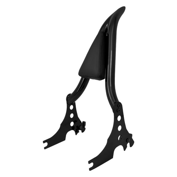 Black Detachable Passenger Sissy Bar Backrest For Harley Sportster 883 1200 04 