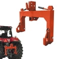 thumbnail image 1 of 3 Point Quick Hitch for Tractors with 2 inch Receiver, 3000 lbs 5 Level Adjustable Heavy Duty Implement Attachment, Category 1 and 2 Compatible for Mowers Plows Landscaping, Orange/Green/Black, 1 of 7