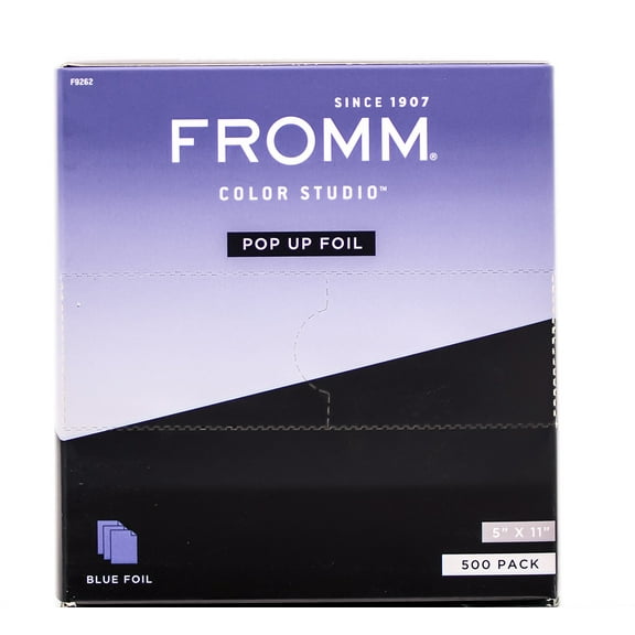 Blue , Diane Color Studio Pop Up Foil , Hair Scalp - Pack of 3 w/ SLEEKSHOP Teasing Comb