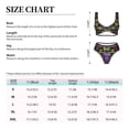 thumbnail image 6 of Daiia Mardi Gras5 Women's Bikini Set Two Piece Swimsuit High Waisted Bikini Adjustable Straps Bikini Perfect for Beach, Pool, and Summer Vacation-Small, 6 of 9