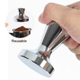 thumbnail image 4 of Billuyoard Café en polvo Tamper Ground Bean Spice Press Tool Mezcla Distribución Desmontable Hand Presser Cafe Club Gadgets Juegos de servir café y té 49mm, 4 of 6