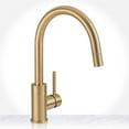 thumbnail image 3 of Miseno MNO003LCG Single Handle Pull Down Kitchen Faucet, Brushed Gold, 3 of 4