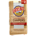 Earth's Best Premium TenderCare Diapers, Size 2, 40 Diapers