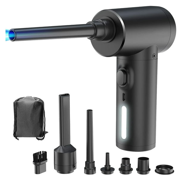 Electric Duster & Vacuum 2 in 1,Cordless Portable Rechargeable