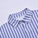 thumbnail image 3 of Camisas De Vestir Para Hombre Camisa de vestir informal de manga larga a cuadros con botones a la moda para hombre (Blue, L), 3 of 6