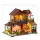 thumbnail image 1 of DIY juguete casa de muñecas bosque pabellón miniatura ensamblar, 1 of 8