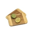 thumbnail image 4 of Lipper International 949 Bamboo Wood Two-Tone Kitchen Cutting and Serving Board, Small, 8" x 6" x 5/16", Set of 2, 4 of 4