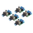 thumbnail image 1 of Placa amplificadora de potencia LM386 de 5 piezas, minialtavoz de 0,5 W a 10 W, módulo amplificador de potencia de sonido de 3 V a 12 V CC para altavoces, 1 of 12