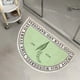 thumbnail image 4 of Alfombra de baño antideslizante, alfombrilla de baño absorbente, semicírculo de campana de viento Semicírculo Windbell, 4 of 8