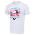thumbnail image 2 of Men's Starter White Washington Capitals Four Team Name Logo T-Shirt, 2 of 3