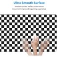 thumbnail image 3 of Checkerboard XXL Extended Desk Pad Large Keyboard Gaming Mat AntiFray Stitched Edges, WaterResistant Laptop Desk AntiSlip Mousepad for Office and Home, 3 of 6