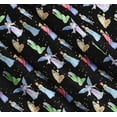thumbnail image 3 of Soimoi Cotton Poplin Fabric King & Angel Watercolor Print Fabric by Yard 56 Inch Wide, 3 of 7