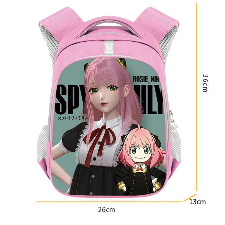 Cute Anya Forger Anime Spy X Family Large Capacity Backpack for ...