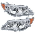 thumbnail image 2 of munirater Clear Left+Right Projector Headlights Headlamps For 2012 2013 2014 Toyota Camry, 2 of 5