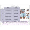 thumbnail image 3 of ZRBYWB Pants For Women Ladies Shorts Cute Soft Elastic Low Waist Solid Color Button Front Pajama Bottoms Boxer Shorts Sleepwear Womens Sweatpants, 3 of 9