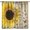 Sunflower-style-5, variant on Rustic Sunflower Kitchen Curtains,Retro Farmhouse Country Spring Floral Butterfly Black White Plaid Print Window Treatments for Bedroom Living Room Cafe Decor 84x84in