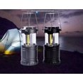 thumbnail image 5 of Luz de camping portátil COB Luz de camping al aire libre 3 pilas AA Luz retráctil Pony Rojo Verde, 5 of 5