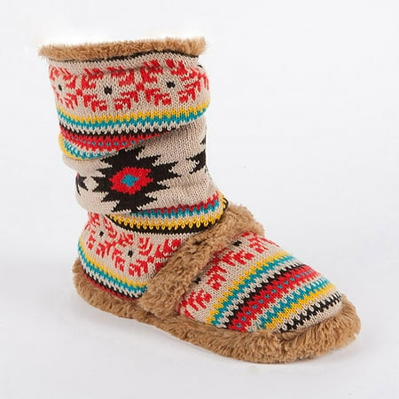 MUK LUKS Women's Daphne Scrunch Bootie Slippers