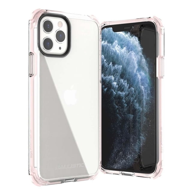 Funda BALLISTIC Bshock para iPhone 11 PRO MAX Rosa Transp
