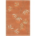 thumbnail image 4 of SAFAVIEH Soho Asher Floral Wool Area Rug, Rust, 8' x 8' Square, 4 of 10