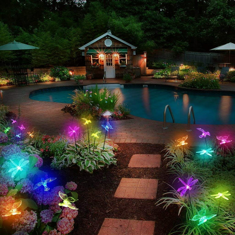 Make Your Garden Glow With Solar Lights and Glow In The Dark Paint -  Minneapolis Homestead