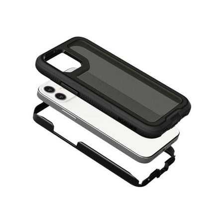 Survivor - Extreme Hard shell Case for Apple iPhone 12 mini - Asphalt Black