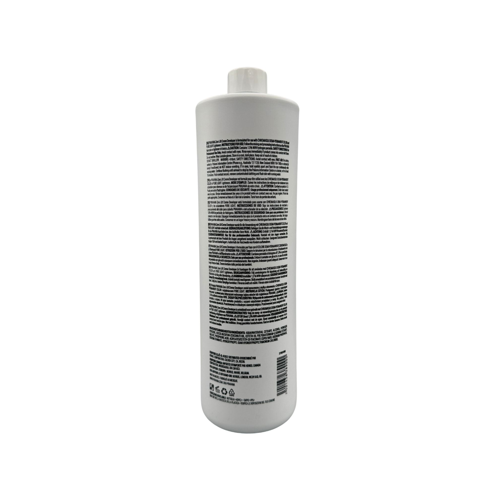 Pravana Zero Lift Color Activator 33.8 Fl Oz (Pack of 1) I0105080
