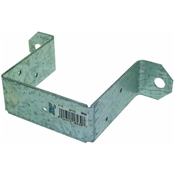 Simpson Strong-Tie Deck Post Tie 3-1/2"W X 3-1/2" D 14 Ga Zmax Steel Fasteners 5 - 10 D