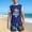 Multicolor F, variant on Boys 2-Piece Swimsuit Set 3-14 Years, Hawaiian Print Short Sleeve Rash Guard with Swim Trunks, Summer Beach Surf Swimwear Multicolor C 3-4 Years