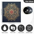 thumbnail image 3 of IAUYY Magnetic decorative sticker - 23x26 Inch PVC Refrigerator Decorative Cover, Removable DIY Art for Kitchen Appliances Deep Blue Presents Exquisite, 3 of 6