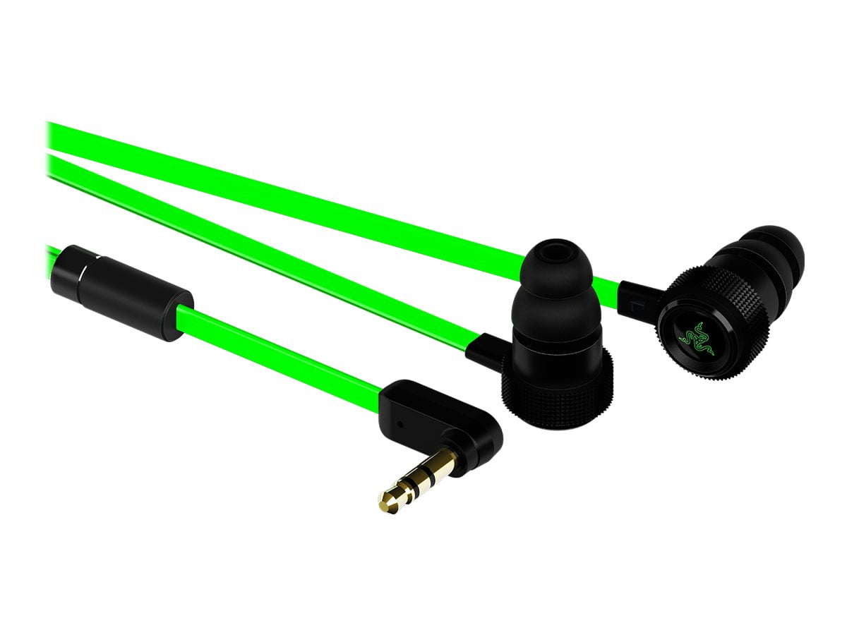Razer Hammerhead V2 Earphones With Mic In Ear Wired 3 5 Mm Jack Noise Isolating Black Green Walmart Com Razer Hammerhead V2 Earphones With Mic In Ear Wired 3 5 Mm Jack Noise Isolating Black Green Walmart Com
