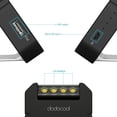 thumbnail image 4 of Tignapoo Banque d'Alimentation Solaire LED Rotative 4200mAh avec Panneau en Polysilicium Haute Efficacité, Compacte et Portable pour Aventures en Plein Air, Noir, 4 of 6