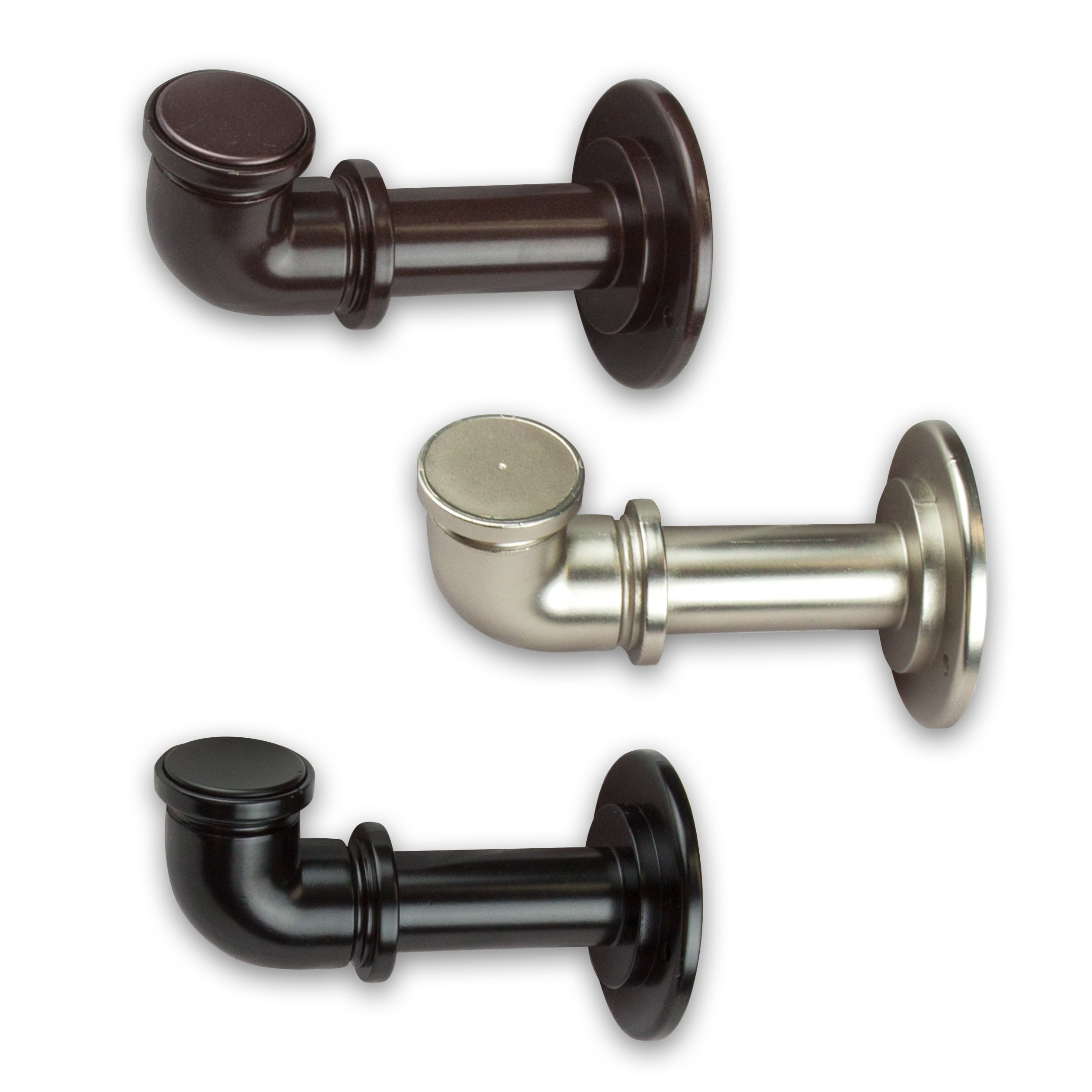 Rod Desyne Industrial Pipe Design Heavy Duty Wall Hook -  1 Piece