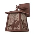 thumbnail image 3 of Meyda Tiffany 26995 7" Wide 1 Light Wall Sconce - Rust, 3 of 5