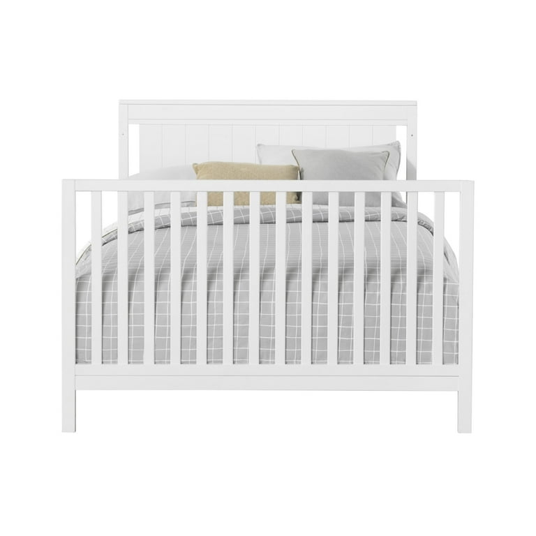 Oxford Baby Lazio – Kit Di Conversione Per Letto Matrimoniale Full Size – Colore Biancaneve, Certificato GreenGuard Gold