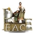 thumbnail image 2 of Peace Holy Family Nativity 9 x 8 Inch Resin Tabletop Nativity Scene Figurine, 2 of 3