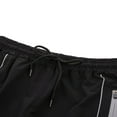 thumbnail image 3 of Men‘s Autumn Soft Shell Jogger Waterproof Fleece Lined Bottoms Reflective Night Light Trousers Gray M, 3 of 5