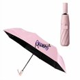 thumbnail image 3 of Customized English Name Umbrella Fully Automatic Folding Umbrella for Sun and Rain, 3 of 4