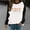 #02 Black, variant on HOOJT Womens Halloween Sweatshirts Oversized Loose Long Sleeve Shirts Fall Round-Neck Blouses Cute Funny Printed Sweaters Crewneck Pullover Top Halloween Costumes