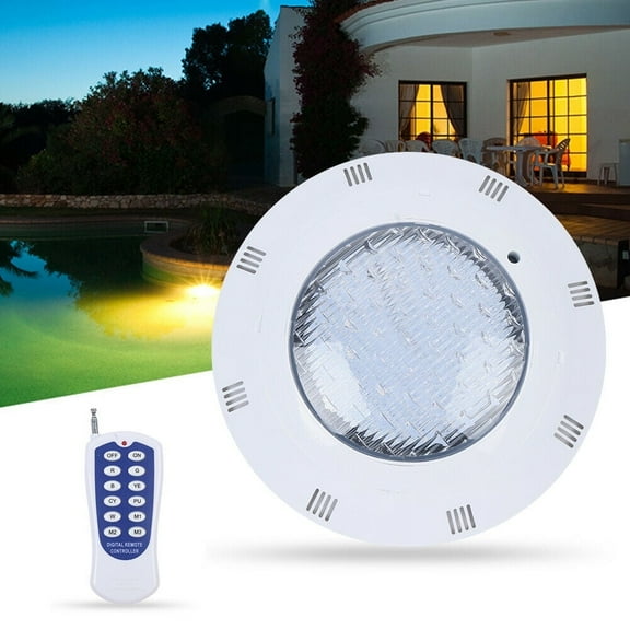 12V 54W Swimming Pool RGB LED Lights Spa Underwater Light Waterproof IP68 Lamp