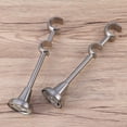 thumbnail image 6 of 2 Pcs Towel Rod Hooks Pocket Curtain Rod Drapery Pole Holder, 6 of 6
