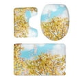 thumbnail image 3 of Conjunto de alfombra de baño Sunnimix 3 Piezas Antideslizante 79x49cm 49x39cm 44.5x34.5cm, 3 of 5