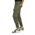 thumbnail image 2 of Victorious Men's Utility Techwear Cargo Jogger Pants JG3030-NEW - Olive - 4X-Large, 2 of 5
