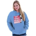 thumbnail image 3 of Betty Boop Sexy Sassy Flirty Feisty Hoodie Sweatshirt Women Brisco Brands M, 3 of 6