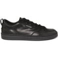 thumbnail image 2 of Guess Certosa Men's Low Top Lace Up Synthetic Leather Trainers In Black Size 11.5, 2 of 6