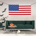 thumbnail image 2 of Salouo America Flags3 Pattern Holiday Banner Outside Party Decoration Banner (1PC) Festival Supplies Fit for Birthday Parties & Celebrations & Chrismas-Medium, 2 of 8