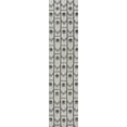 thumbnail image 5 of JONATHAN Y TUSCAN SUN 2 x 8 Runner Rug, Soren Geometric - Cream/Black, TSN304B-28, 5 of 6