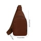 thumbnail image 3 of Bolso bandolera de pana para hombre, multifuncional, para deportes al aire libre, ocio, bandolera de hombro, mochila bandolera de pana., 3 of 6